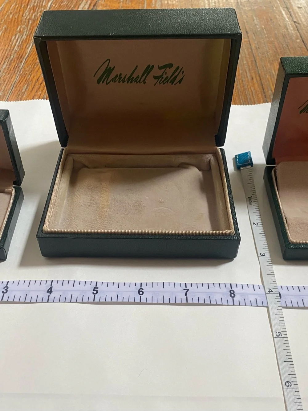 VINTAGE - Marshall Fields' set of 3 Jewelry Boxes